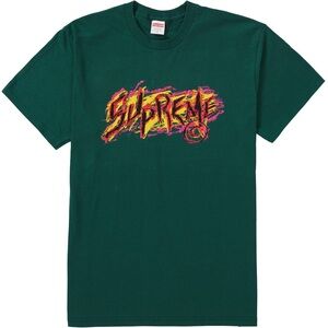 Supreme Scratch Tee - Dark Green